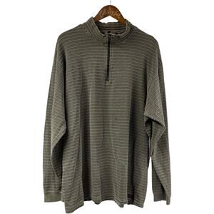 Gramicci 1/2 Zip Pullover Gray Textured Streetwear XL Vintage